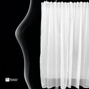 Cortina Krabi Blanca abierta