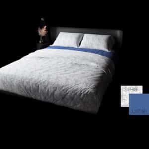 Sabana Cacharel King sobre cama