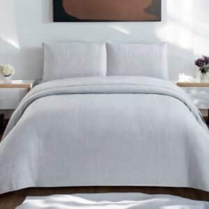 Quilt Luxor Gris Claro con fundas