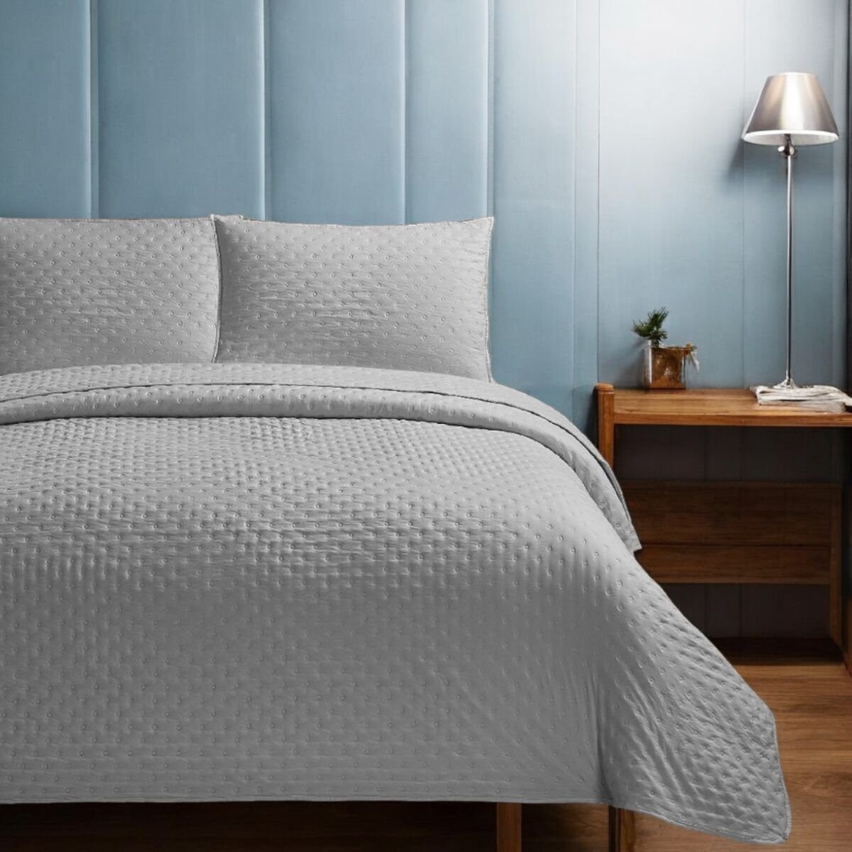Quilt Rodas King c/ fundas - Imagen 6