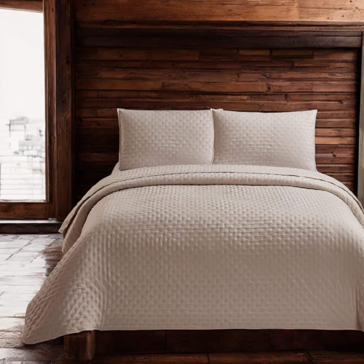 Quilt Rodas Vison con fundas