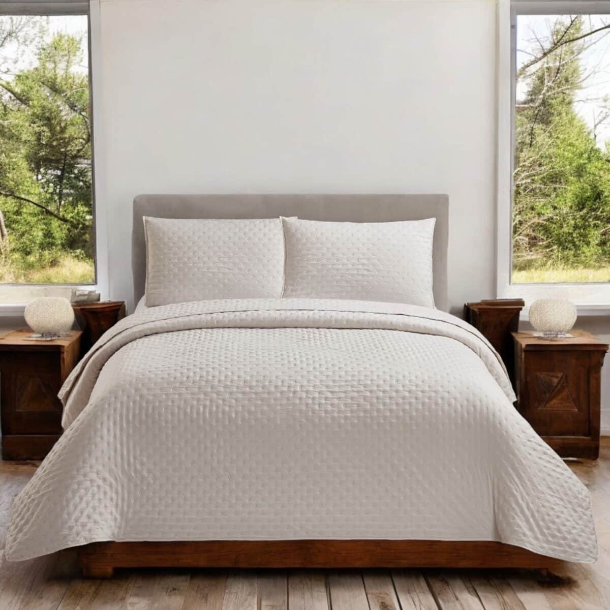 Quilt Rodas King c/ fundas - Imagen 3