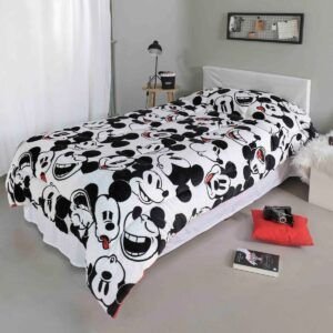 Acolchado Flannel Piñata Mickey
