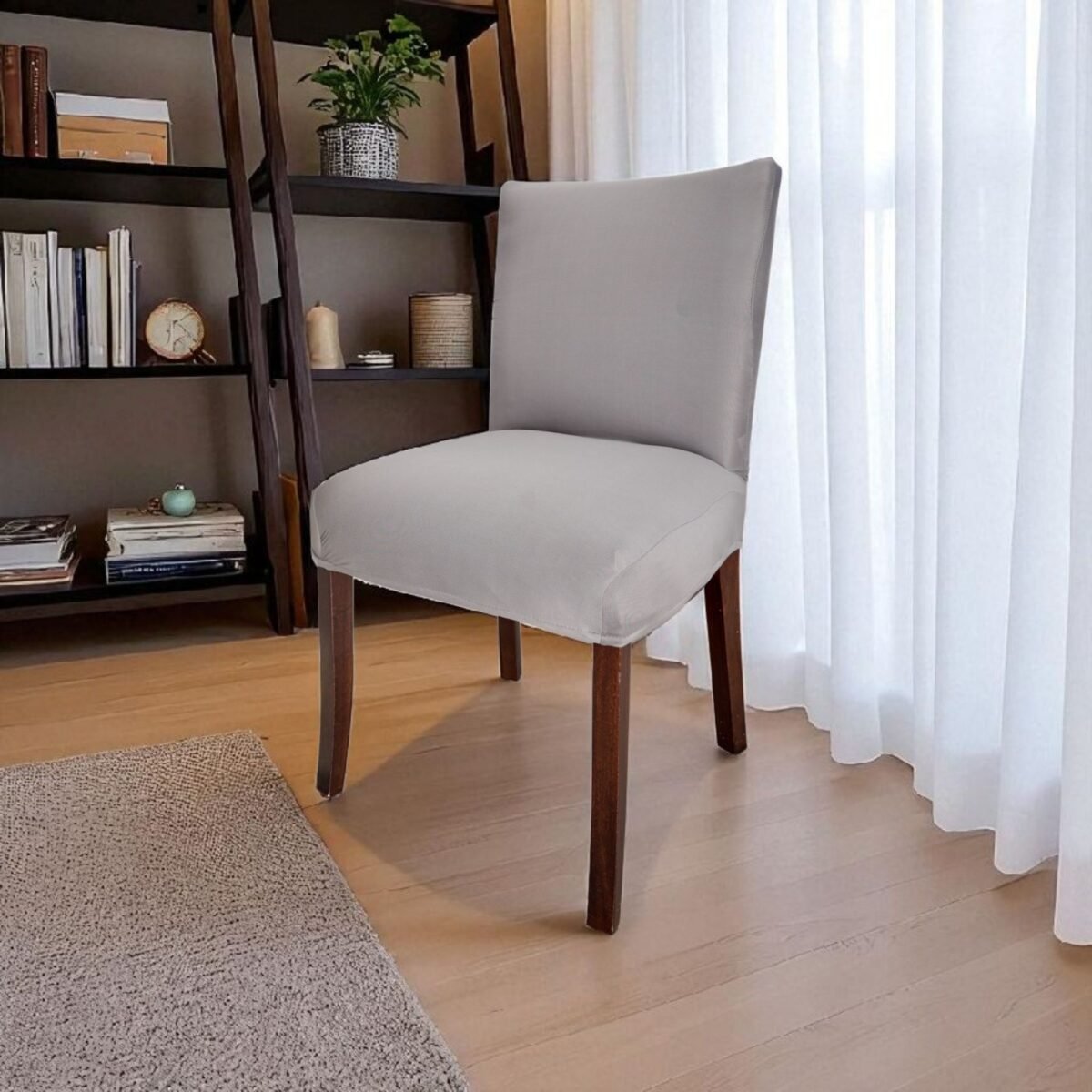 Funda Silla Elástica Gris Claro