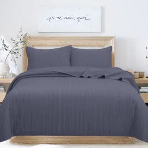 Quilt Kavanagh Petra Gris Topo