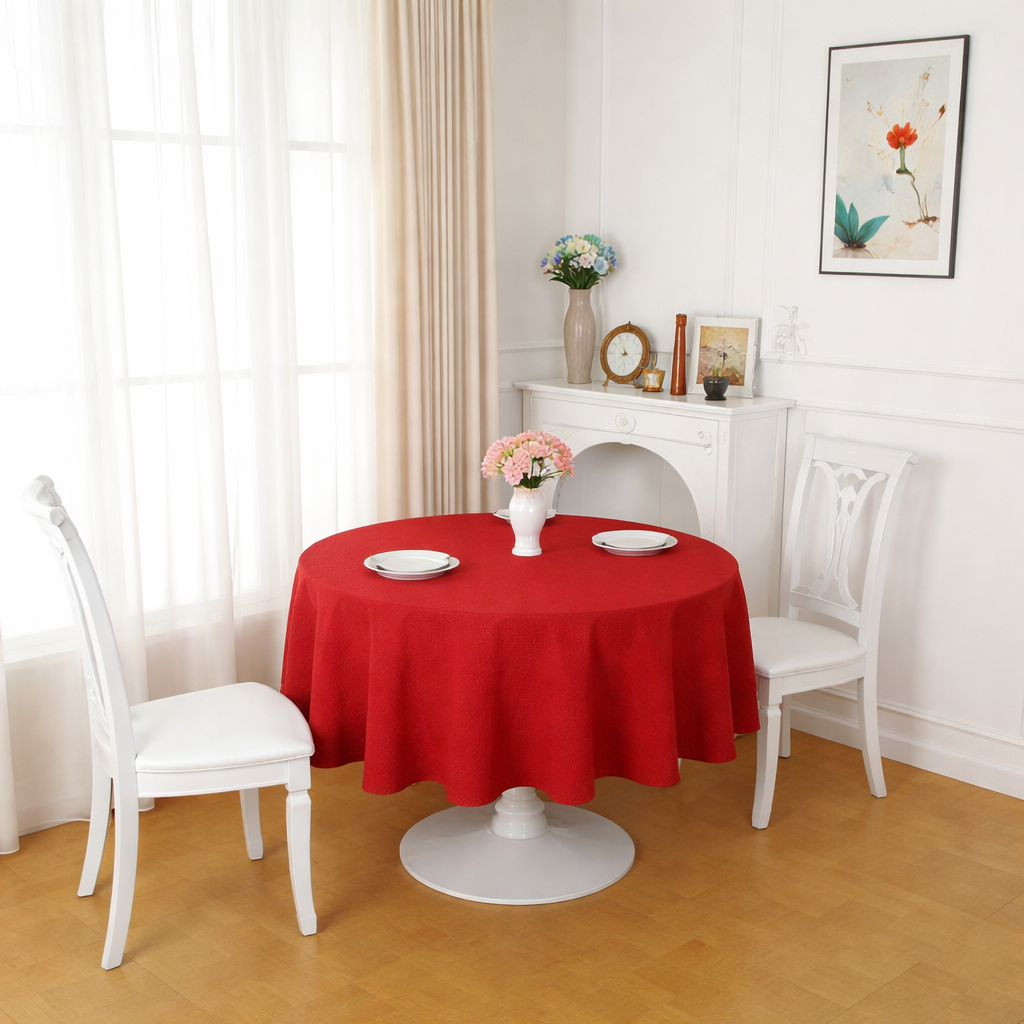 Mantel Linen Kett Red