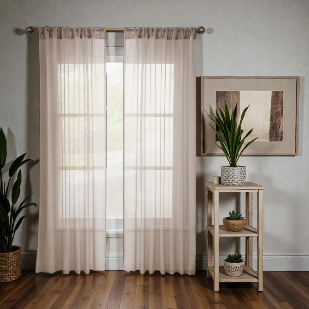 Cortina Voile De Hilo