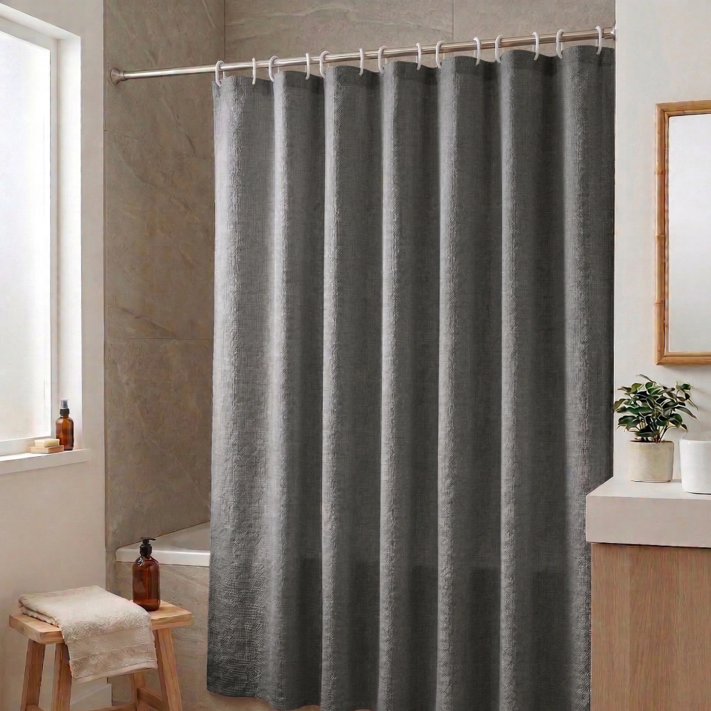 Cortina Baño Teflon Lino City - Imagen 3